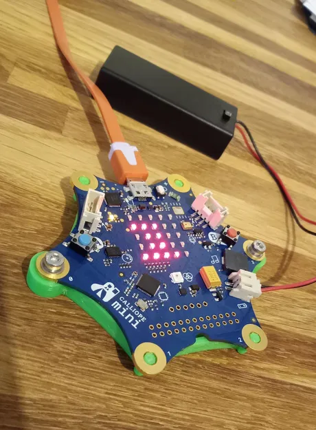 Bảng lưng cho Calliope Mini với hỗ trợ cấu trúc - Image 1