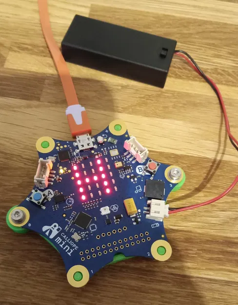 Bảng lưng cho Calliope Mini với hỗ trợ cấu trúc - Image 3