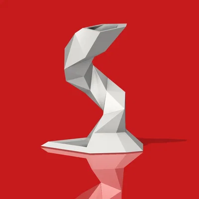 Tháp xí ngầu xoắn ốc (Low Poly)