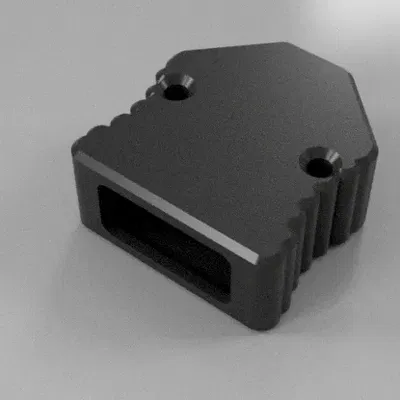 Vỏ bọc cho kết nối DB9 với 2 ốc vít và 2 đai ốc M3