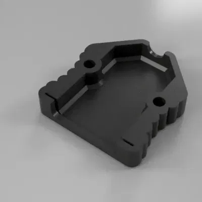 Vỏ bọc cho kết nối DB9 với 2 ốc vít và 2 đai ốc M3