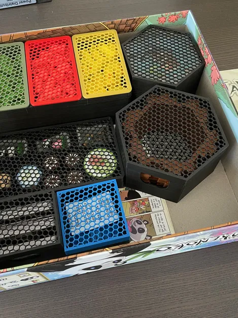 Giá đỡ tổ chức cho trò chơi Takenoko và mở rộng Chibis - Image 2