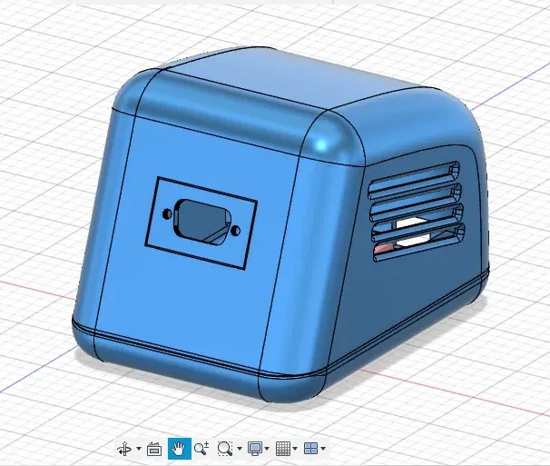 Vỏ máy tính để bàn Arduino Uno với kết nối DB9 - Image 1