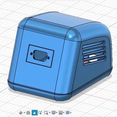 Vỏ máy tính để bàn Arduino Uno với kết nối DB9