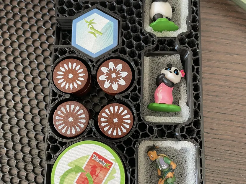 Giá đỡ tổ chức cho trò chơi Takenoko và mở rộng Chibis - Image 3