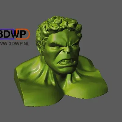 Tượng đầu Hulk trong bộ phim Avengers