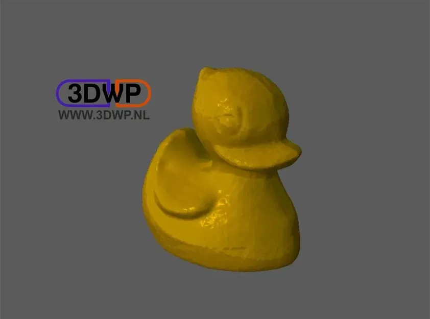 Vịt cao su 3D quét bằng máy quét Matter and Form - Image 1