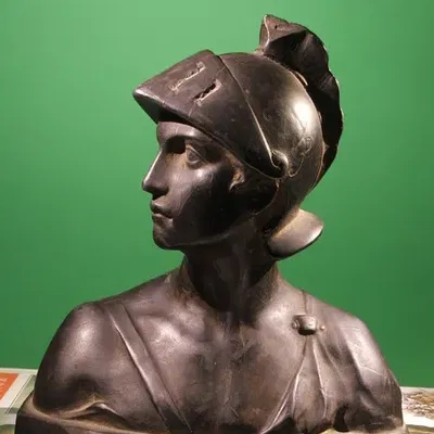 Bức tượng bán thân cổ điển 3D in được