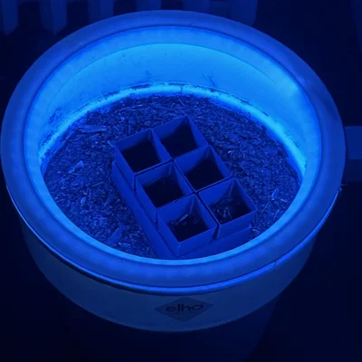Nắp đèn LED chậu hoa 29cm - Bộ khuếch tán ánh sáng