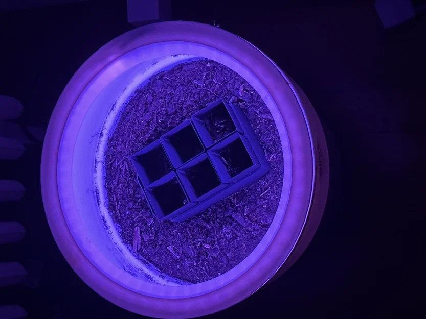 Nắp đèn LED chậu hoa 29cm - Bộ khuếch tán ánh sáng - Image 2