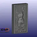 Giá treo tường hổ Việt Nam tại Hà Nội (Mô hình bas-relief 3D) - Thumbnail 1