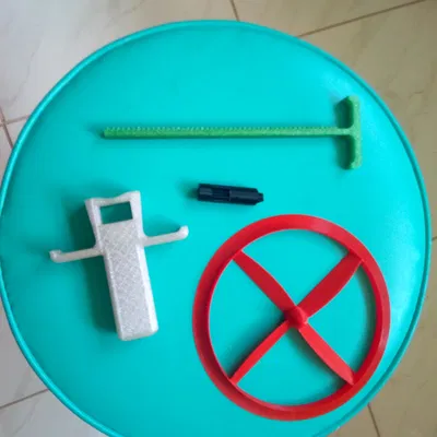 Launcher cánh quạt cải tiến cho trẻ em chơi ngoài trời