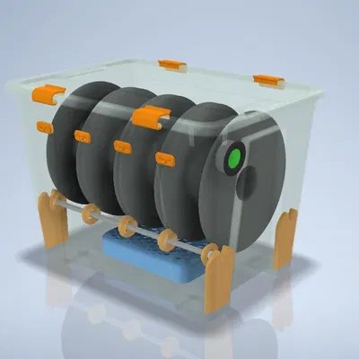 Hộp đựng khô Samla cho vật liệu in 3D