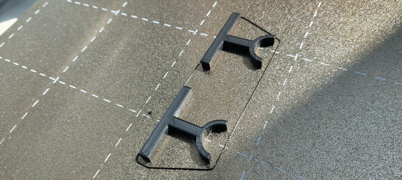 Giá đỡ giữ pin-wheel không xoay giữa các móc treo - Image 1