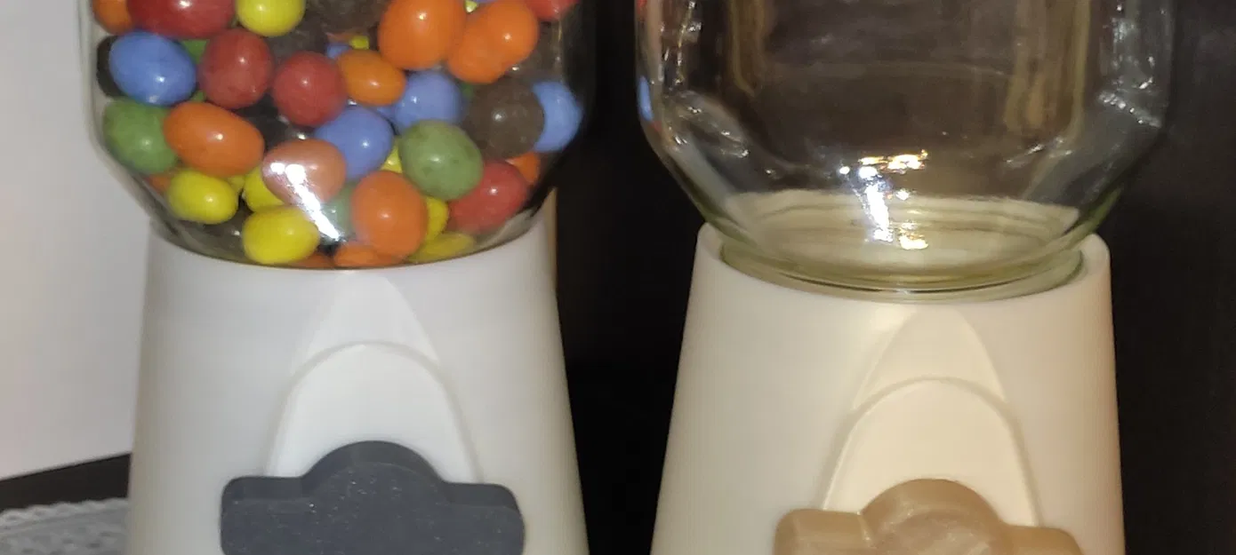 Máy phân phát kẹo dạng hũ Nutella đơn giản - Image 2