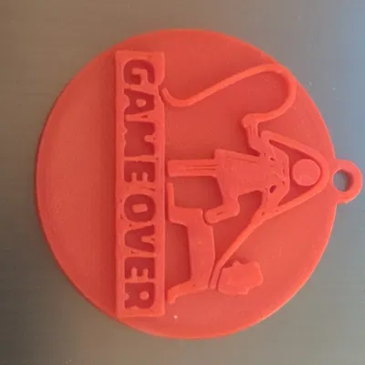 Móc khóa hình biển báo "Đã kết hôn" độc đáo