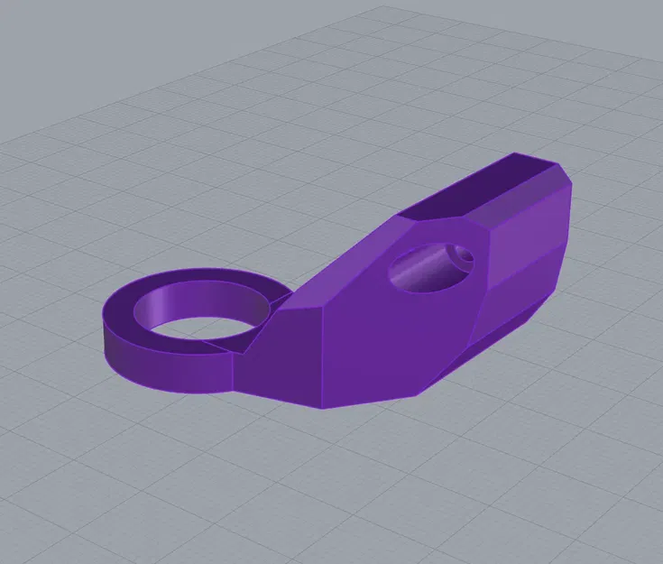 Giá đỡ cáp cho Stealthburner với kết nối M16 - Image 1