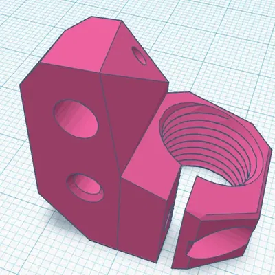 Giá đỡ cáp Stubby PG7 kết hợp với cảm biến Voron