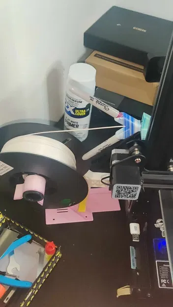 Trải nghiệm sử dụng bút lông màu với filament trắng trên Ender 3 - Image 1