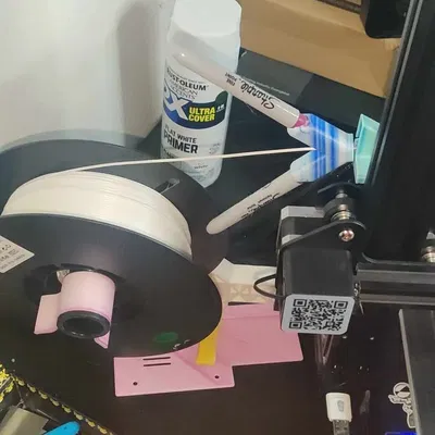 Trải nghiệm sử dụng bút lông màu với filament trắng trên Ender 3