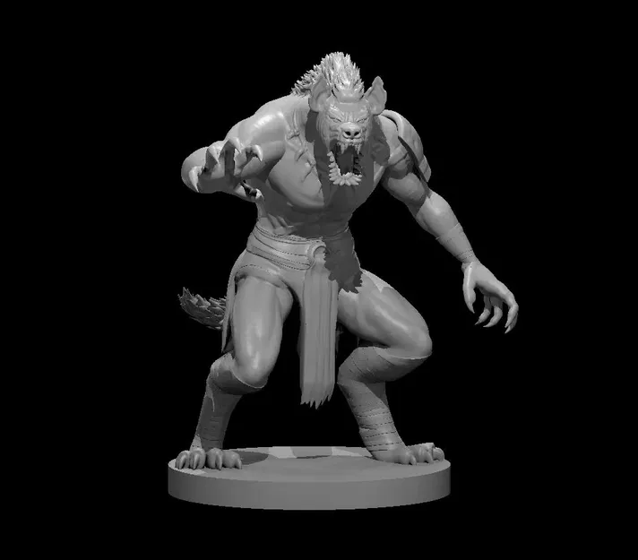 Nhân vật Were-Gnoll độc đáo cho trò chơi bàn - Image 1