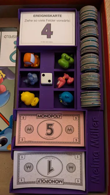 Bộ tổ chức trò chơi Monopoly Junior - Image 1