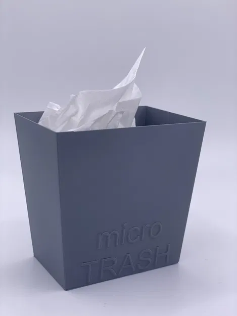 Thùng rác mini cho bàn làm việc chế độ bình hoa - Image 1