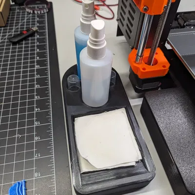 Khay đựng chai vệ sinh IPA và Windex