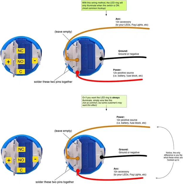 Nút công tắc nguồn/đèn cho bàn Ikea Lack - Image 3