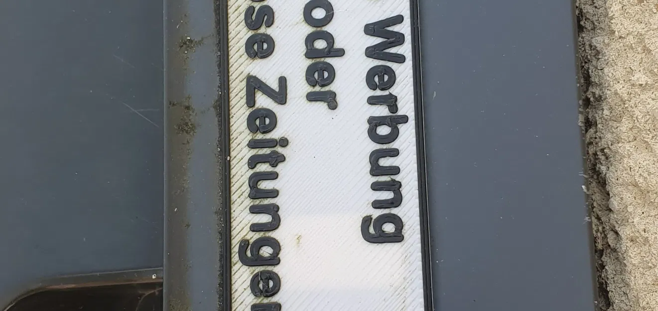 Biển báo "Không Quảng Cáo" cho hộp thư - Image 1