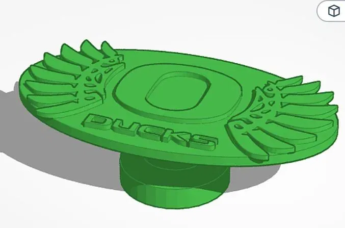 Jibbit hình chữ O bay của Đại học Oregon cho crocs - Image 1