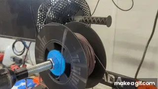 Giá đỡ cuộn filament cho máy in 3D Prusa - Image 1
