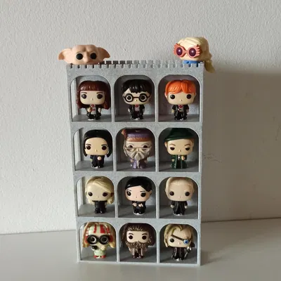 Giá đỡ trưng bày 12 nhân vật mini Harry Potter Funko Pop