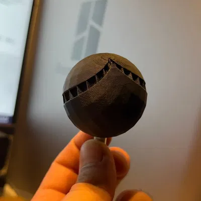 Núm chuyển số hình cầu M8 với thiết kế tinh tế