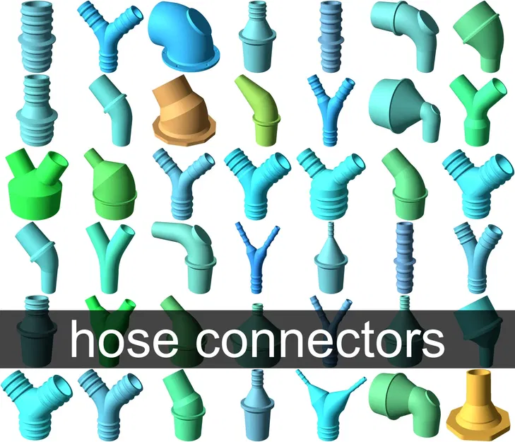 Đầu nối ống hút bụi dạng tham số với đầu nối từ tính. - Image 2