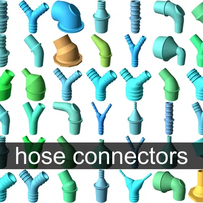 Đầu nối ống hút bụi dạng tham số với đầu nối từ tính.