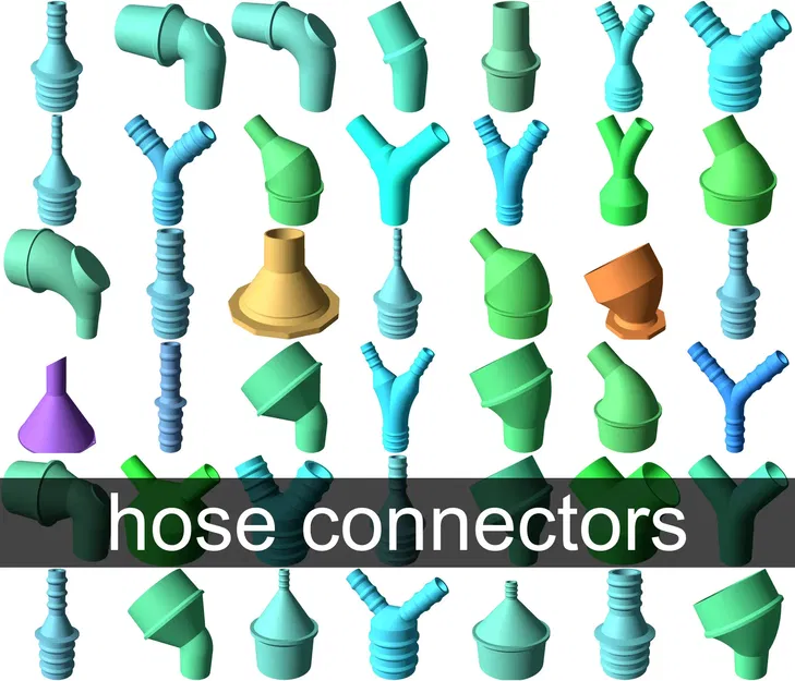 Đầu nối ống hút bụi dạng tham số với đầu nối từ tính. - Image 3