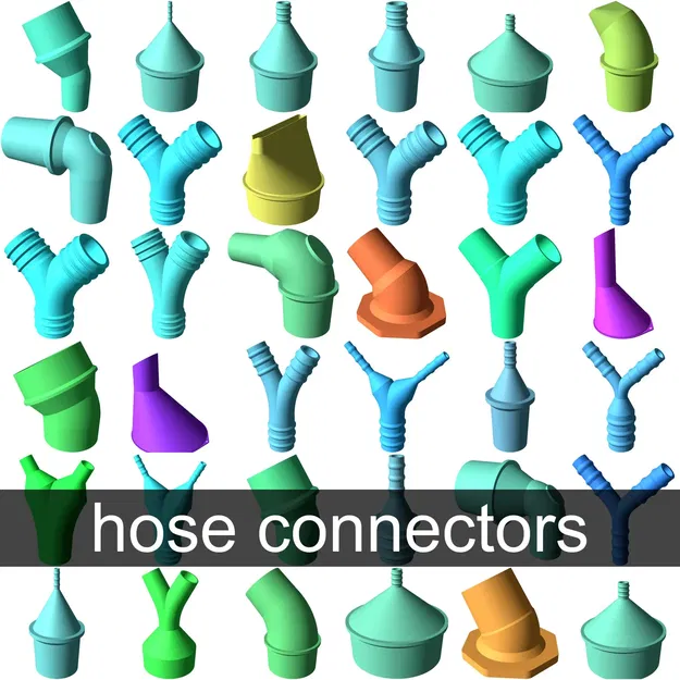 Đầu nối ống hút bụi dạng tham số với đầu nối từ tính. - Image 4