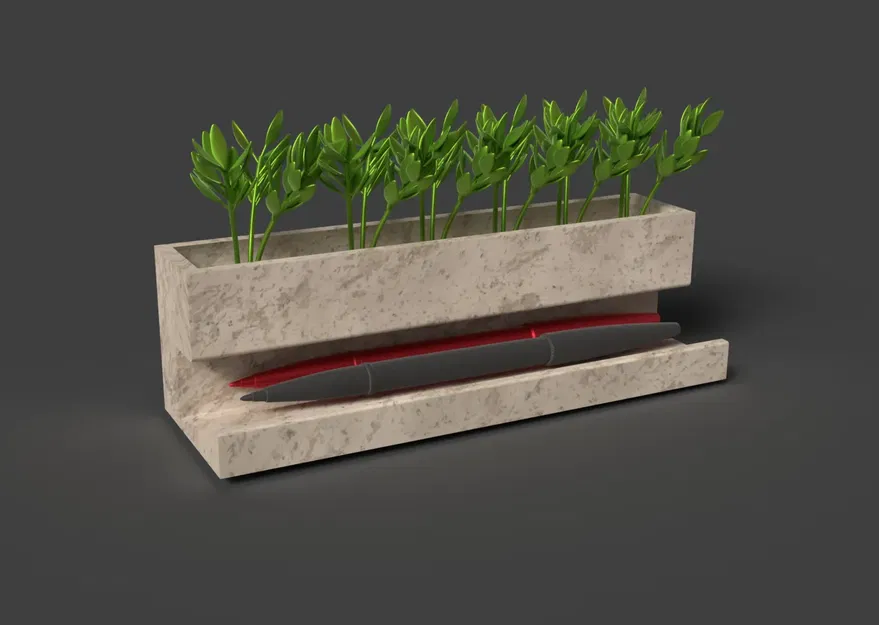 Giá đỡ bút bàn phong cách Scandi đơn giản và đẹp mắt - Image 1