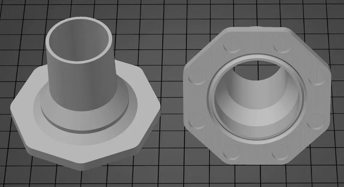 Đầu nối ống hút bụi dạng tham số với đầu nối từ tính. - Image 6