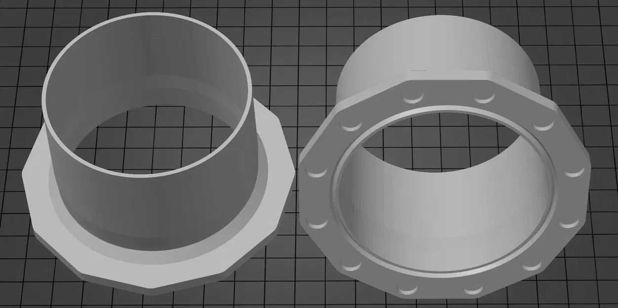 Đầu nối ống hút bụi dạng tham số với đầu nối từ tính. - Image 11