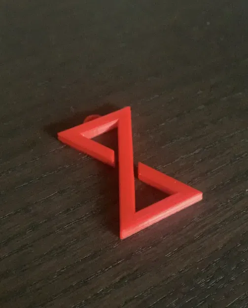 Mặt dây chuyền hoặc móc khóa biểu tượng TVA (Loki) - Image 1