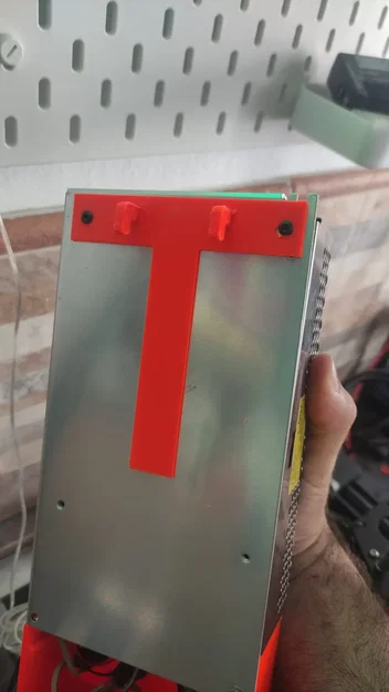 Giá đỡ móc PSU Anet s240 cho hệ thống skadis - Image 1