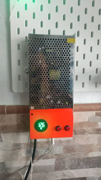 Bìa PSU s240 Anet với voltmet và công tắc - Image 1