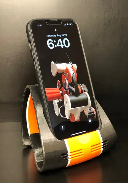 Giá đỡ smartphone với loa thụ động cho in 3D - Image 1