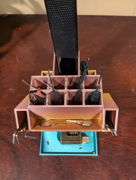 Giá đỡ tổ chức dụng cụ khóa và đồ nghề nhỏ - Image 4