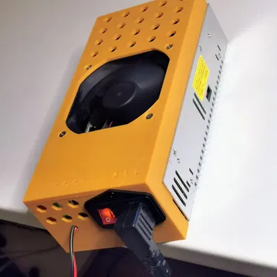 Nguồn điện Flsun V400 yên tĩnh với quạt lớn hơn 92mm