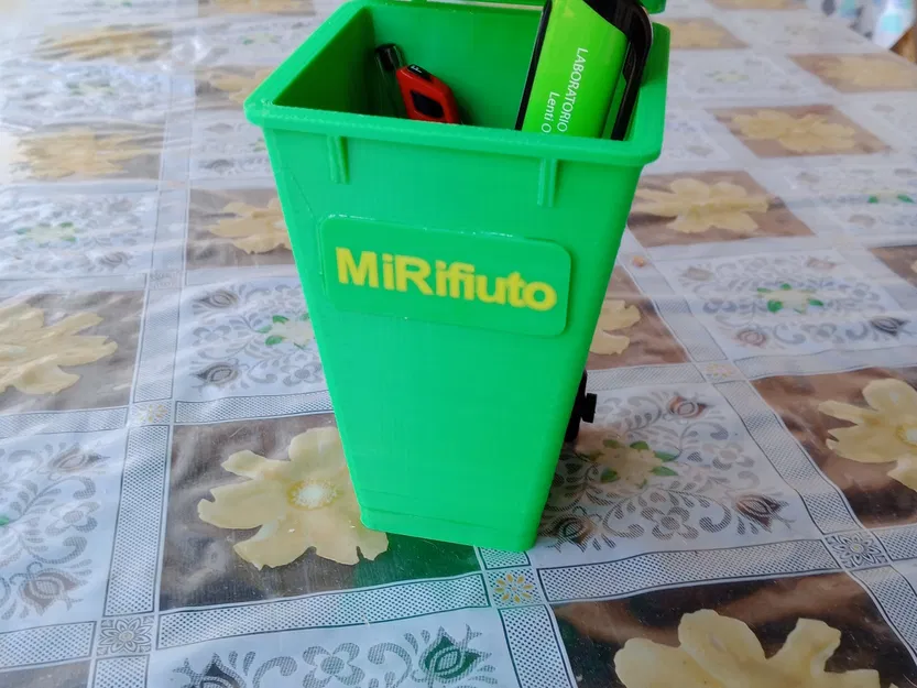 Giá đỡ bút hình hộp với nắp mở dễ thương - Image 3