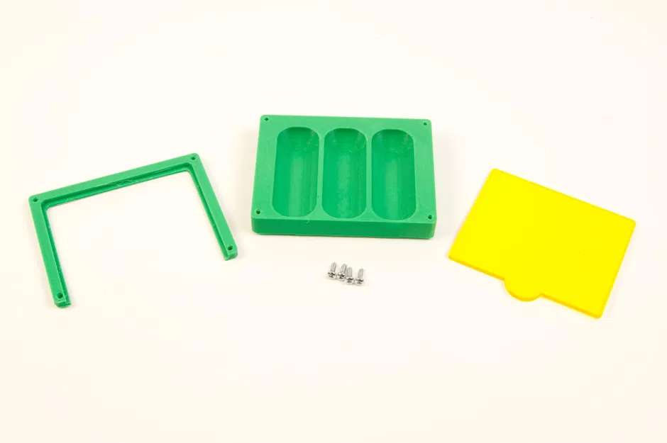 Khay đựng linh kiện nhỏ với nắp trượt - Image 2