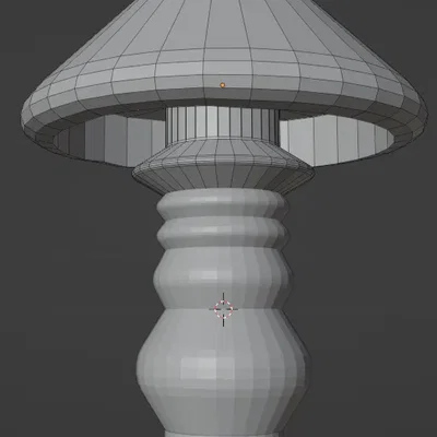 Đèn bàn mô hình nhà búp bê lấy cảm hứng từ phim Ghibli